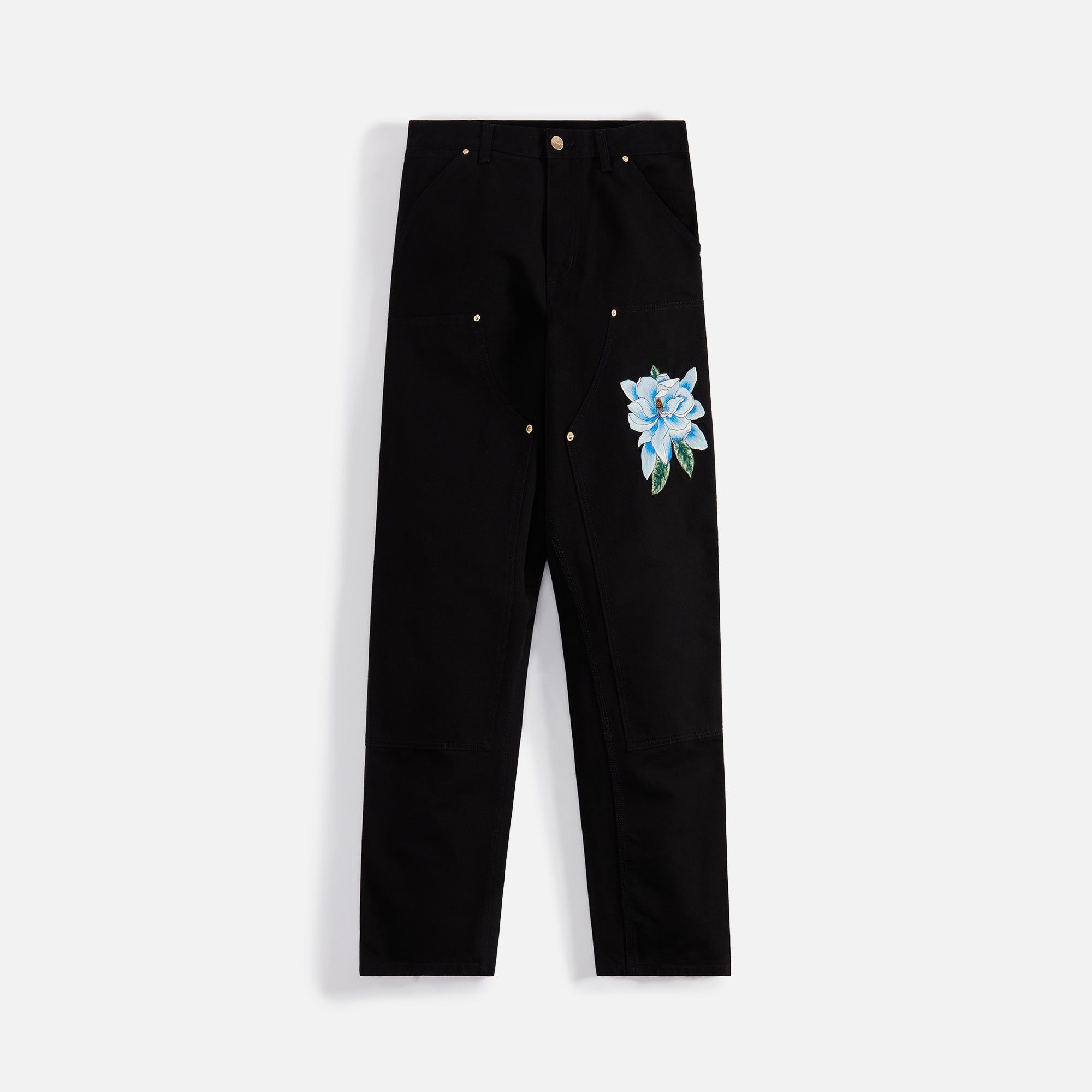 Awake NY x Carhartt WIP Double Knee Pant - Black | Parallel