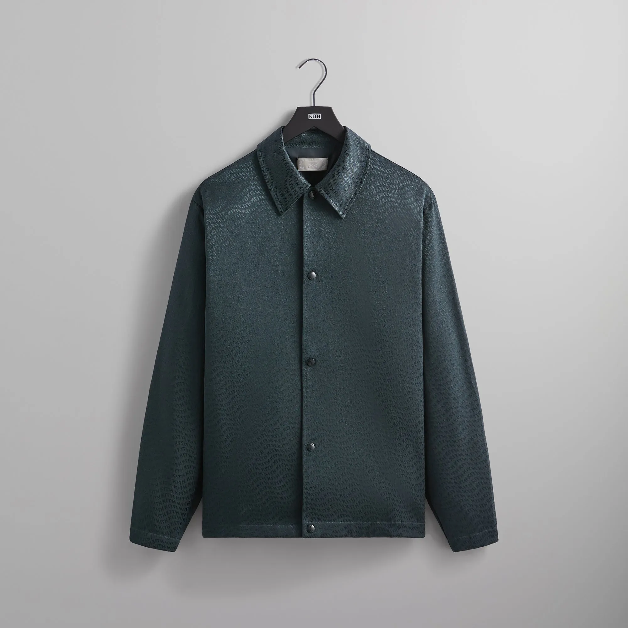 Kith Jacquard Faille Kieran Coaches Jacket - Machine sold by Kith