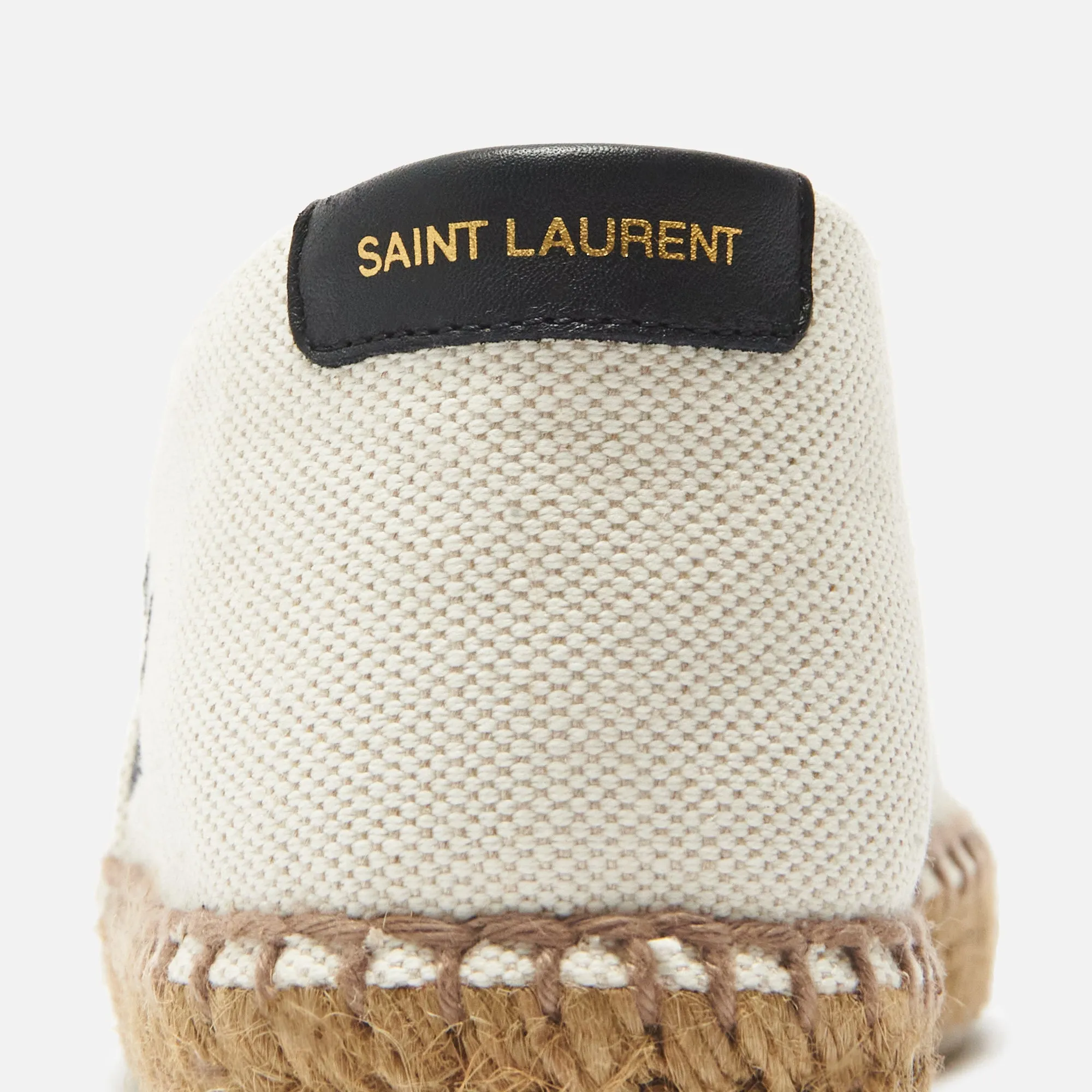 Saint Laurent WMNS Espadrille Embroidery - Ecru / Noir sold by Kith product image thumbnail 4