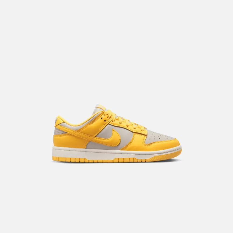 Nike Wmns Dunk Low - Light Bone / Citron Pulse / Sail sold by Kith