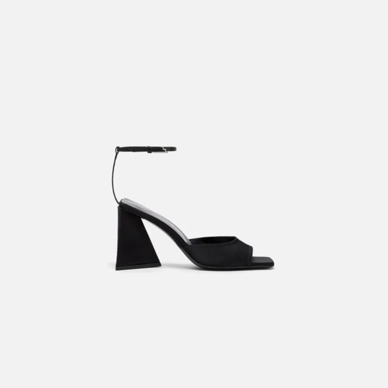 The Attico Piper Sandal 85mm - Black sold by Kith
