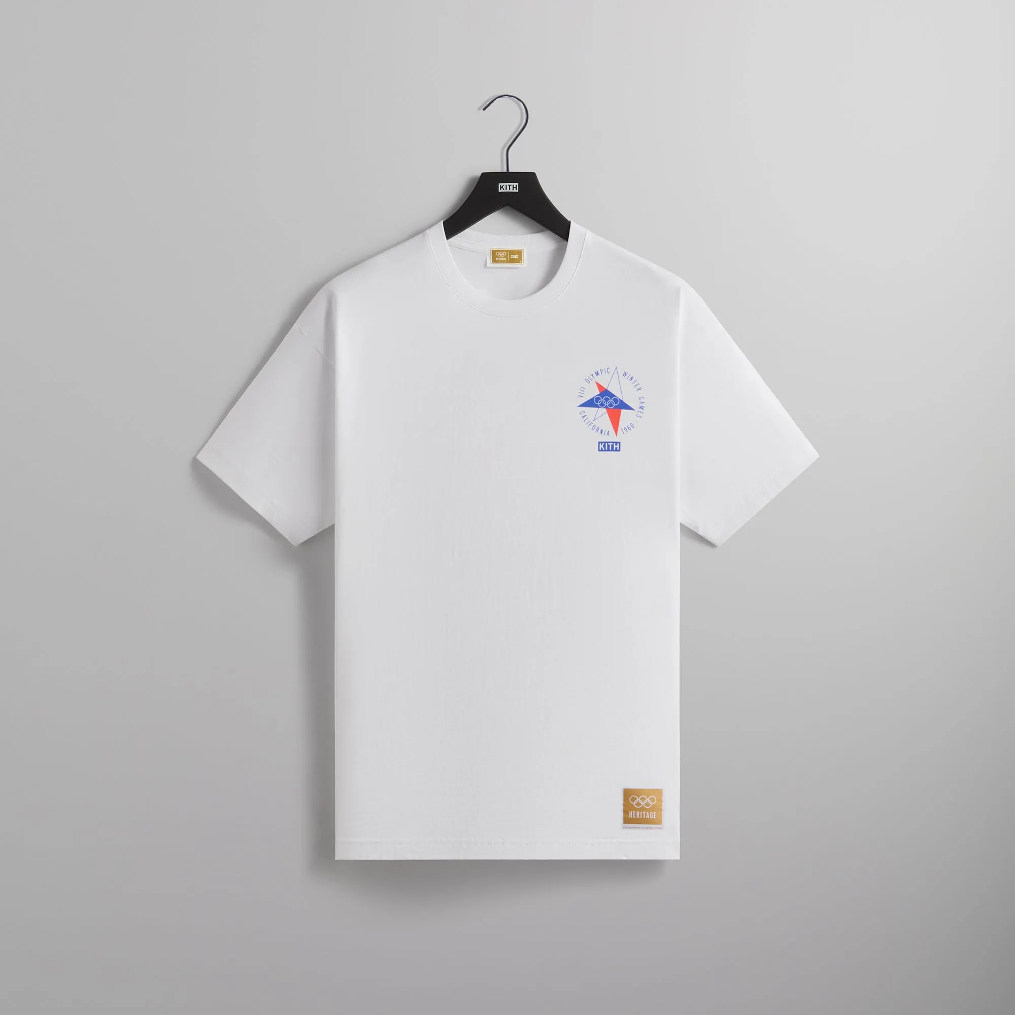Kith for Olympics Heritage Squaw Valley 1960 Vintage Tee - White sold by Kith