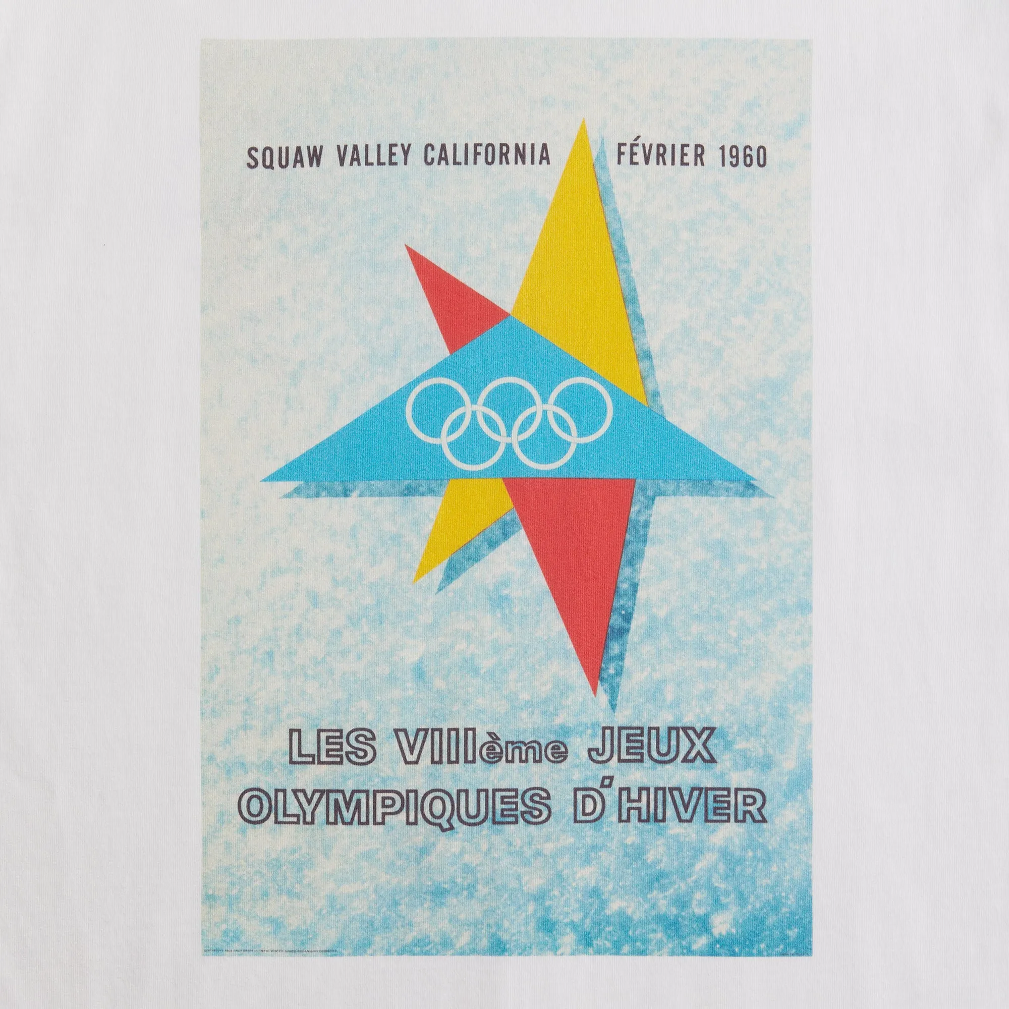 Kith for Olympics Heritage Squaw Valley 1960 Vintage Tee - White sold by Kith product image thumbnail 4