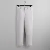 Kith Striped Interlock Garrison Pant - Light Heather Grey sold by Kith