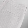 Kith Striped Interlock Garrison Pant - Light Heather Grey sold by Kith