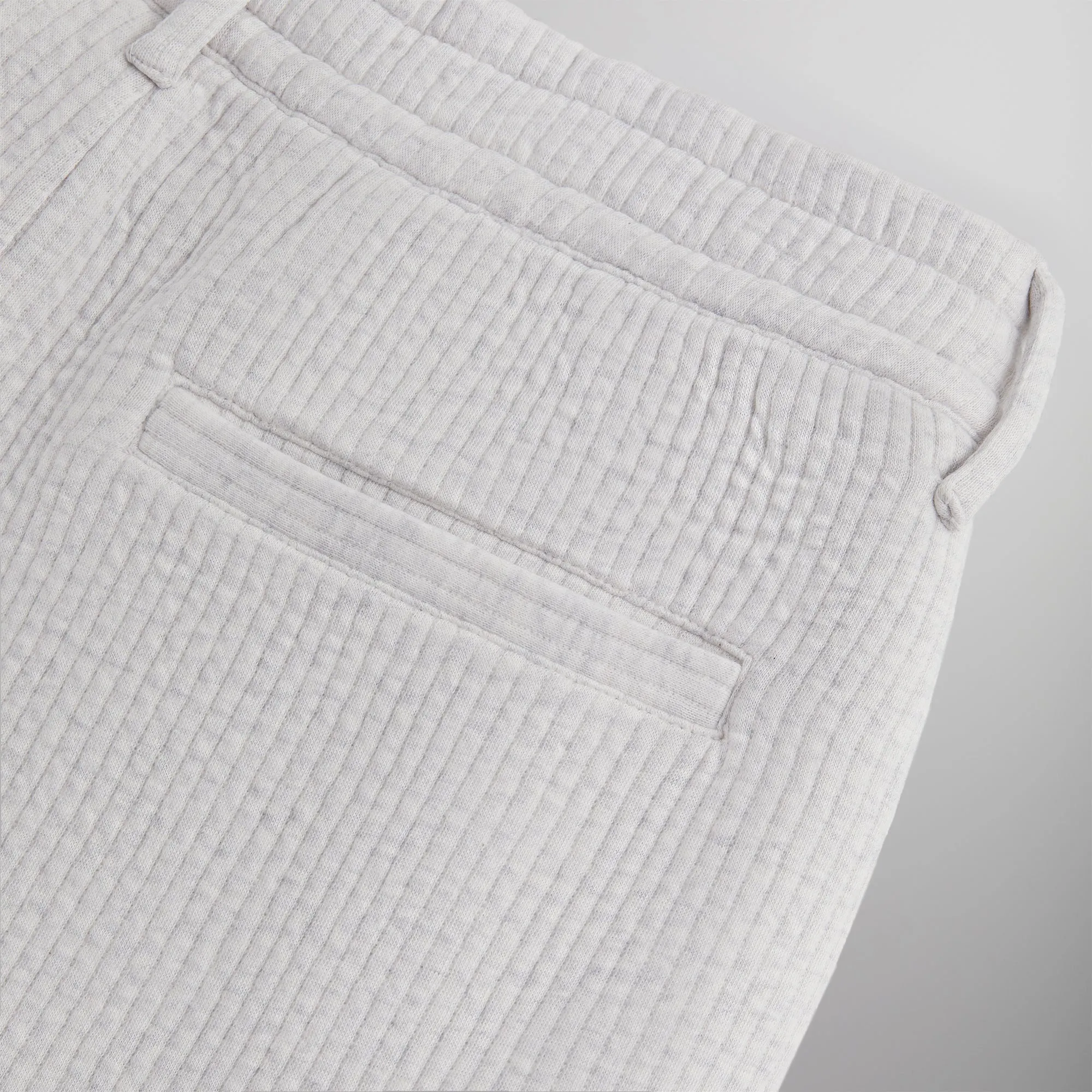 Kith Striped Interlock Garrison Pant - Light Heather Grey sold by Kith product image thumbnail 4
