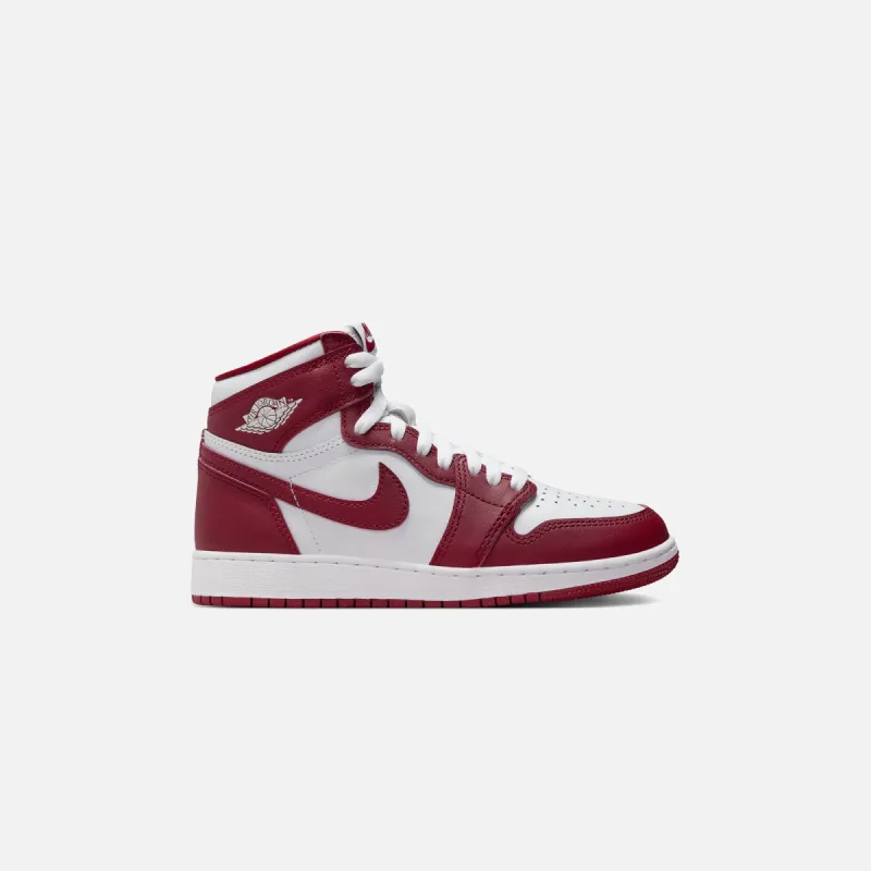 Jordan GS Air Jordan 1 Retro High OG - White / Team Red sold by Kith