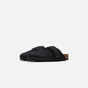 Birkenstock Nagoya Desert Nubuck - Black sold by Kith