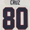Kith for the NFL: Giants Mitchell & Ness Victor Cruz Jersey - Sandrift sold by Kith