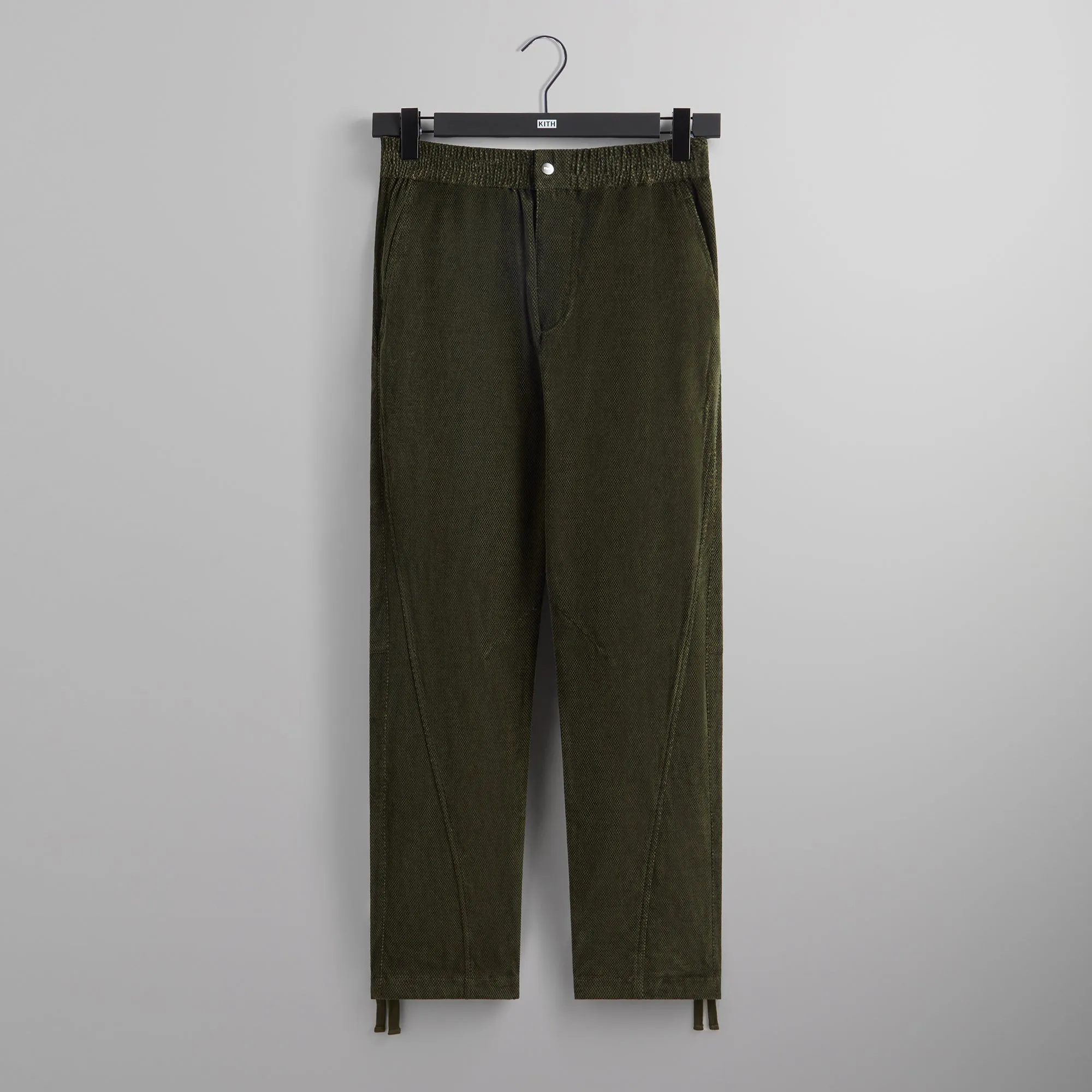 Kith Velour Tweed Mercer 8 Pant - Cypress sold by Kith