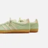 adidas WMNS Gazelle Indoor - Semi Green Spark / Almost Yellow / Cream White sold by Kith