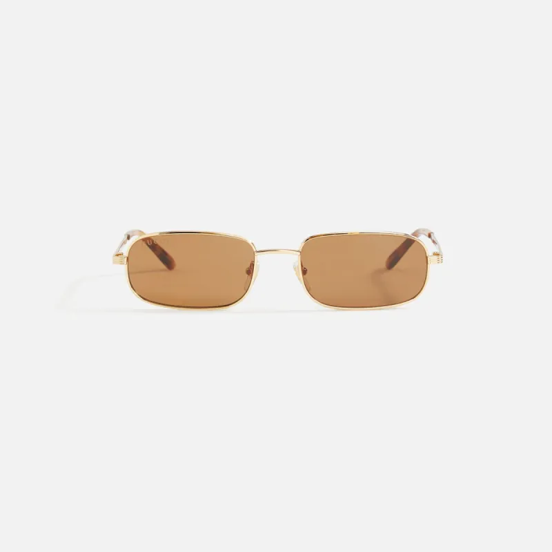Gucci XL Sunglass - Gold / Grey sold by Kith