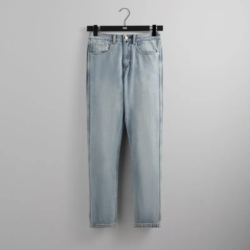 Kith Centre Denim Jean - Light Indigo sold by Kith