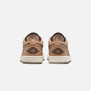 Nike WMNS Air Jordan 1 Low - Desert / Black / Sail sold by Kith