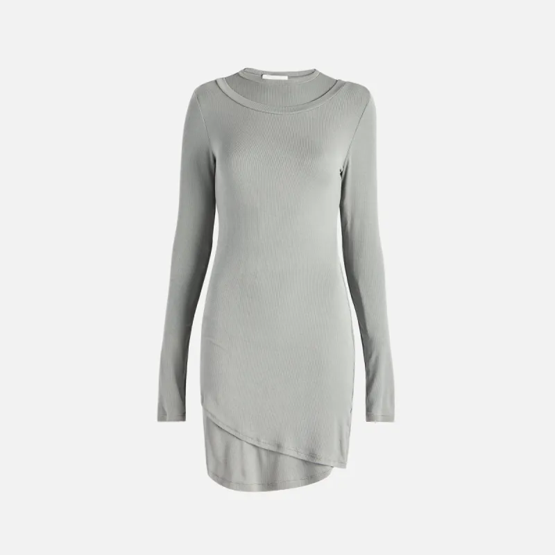 The Line By K Maeve Dress - Slate Grey made by The Line by K