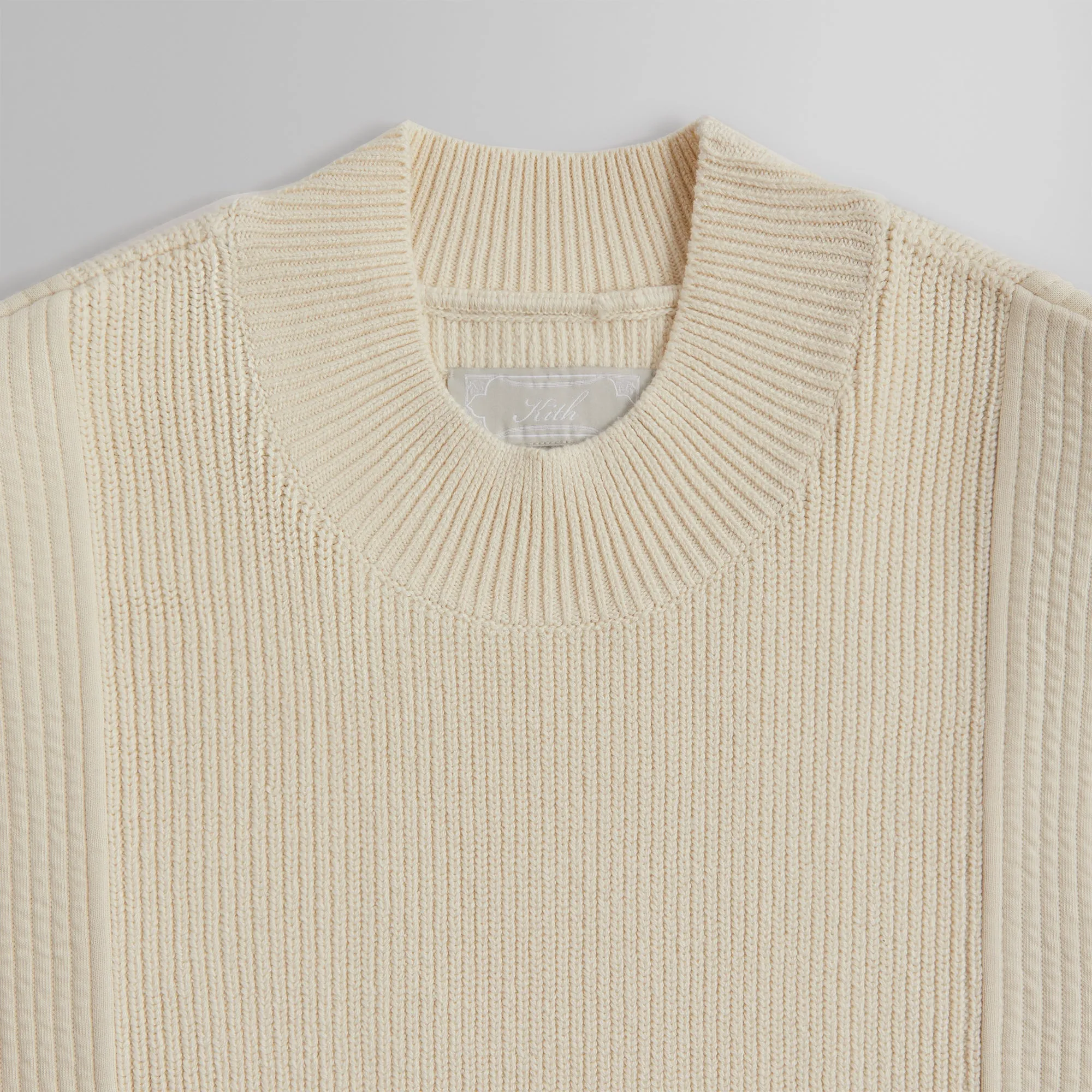 Kith Ivan Combo Mockneck - Lace sold by Kith product image thumbnail 3