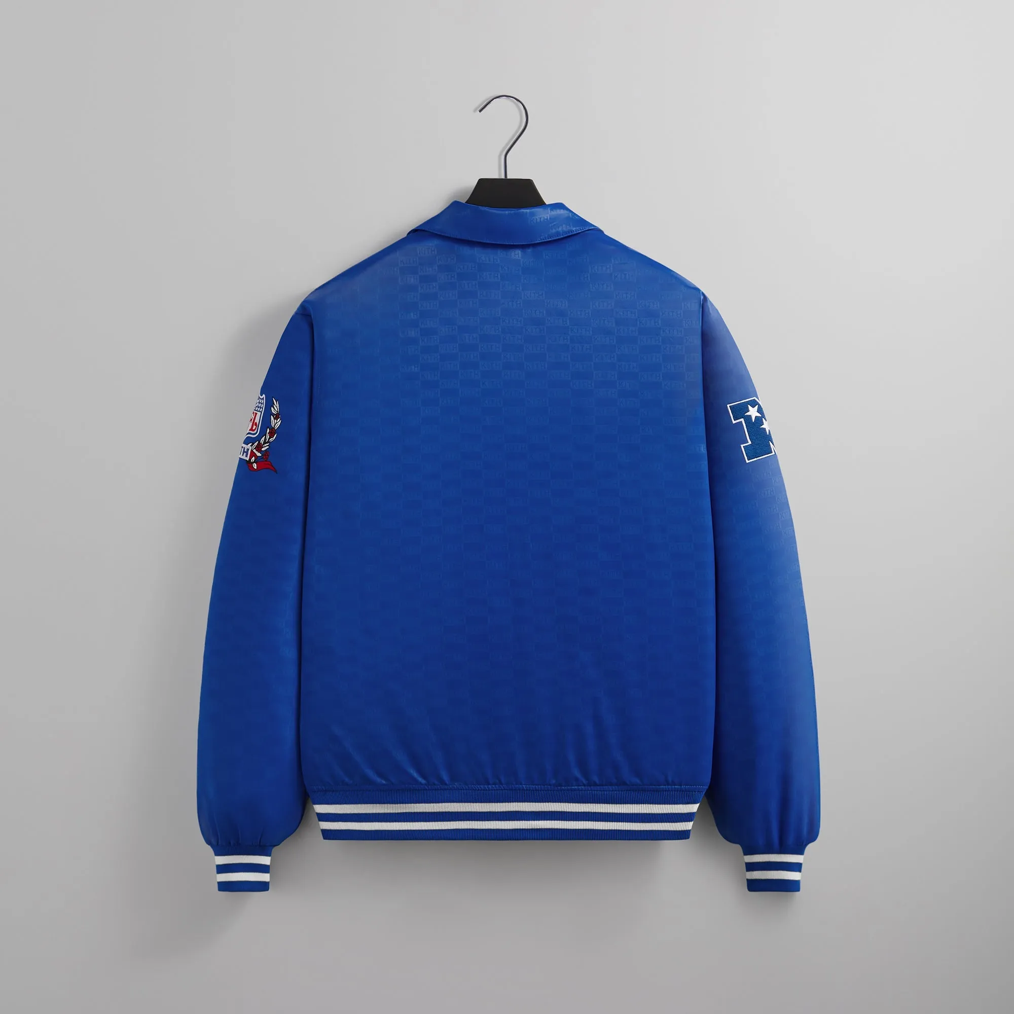 Kith for the NFL: Giants Satin Bomber Jacket - Current sold by Kith product image thumbnail 2