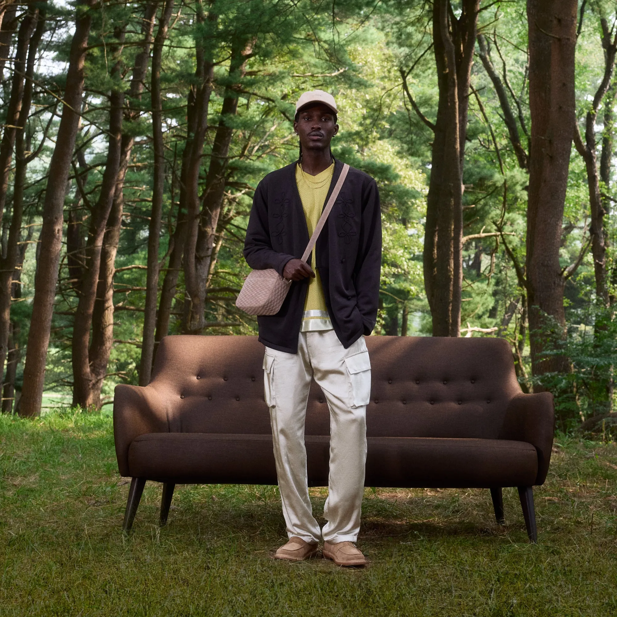 &Kin Washed Satin Kelvin Parachute Pant - Oxide sold by Kith product image thumbnail 2