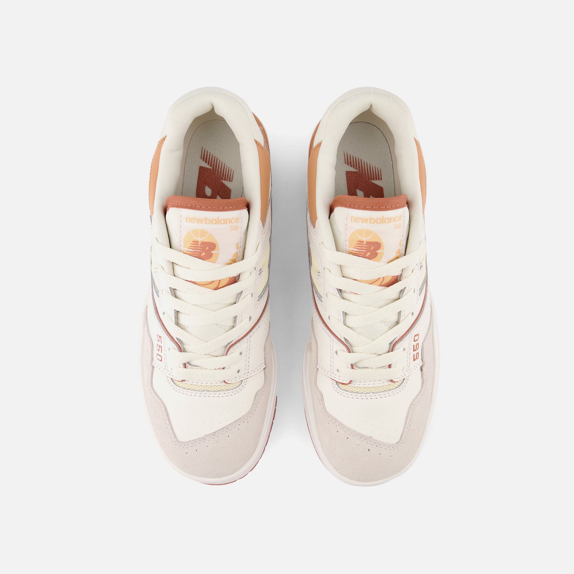 New Balance 550 - White / Brown sold by Kith product image thumbnail 4