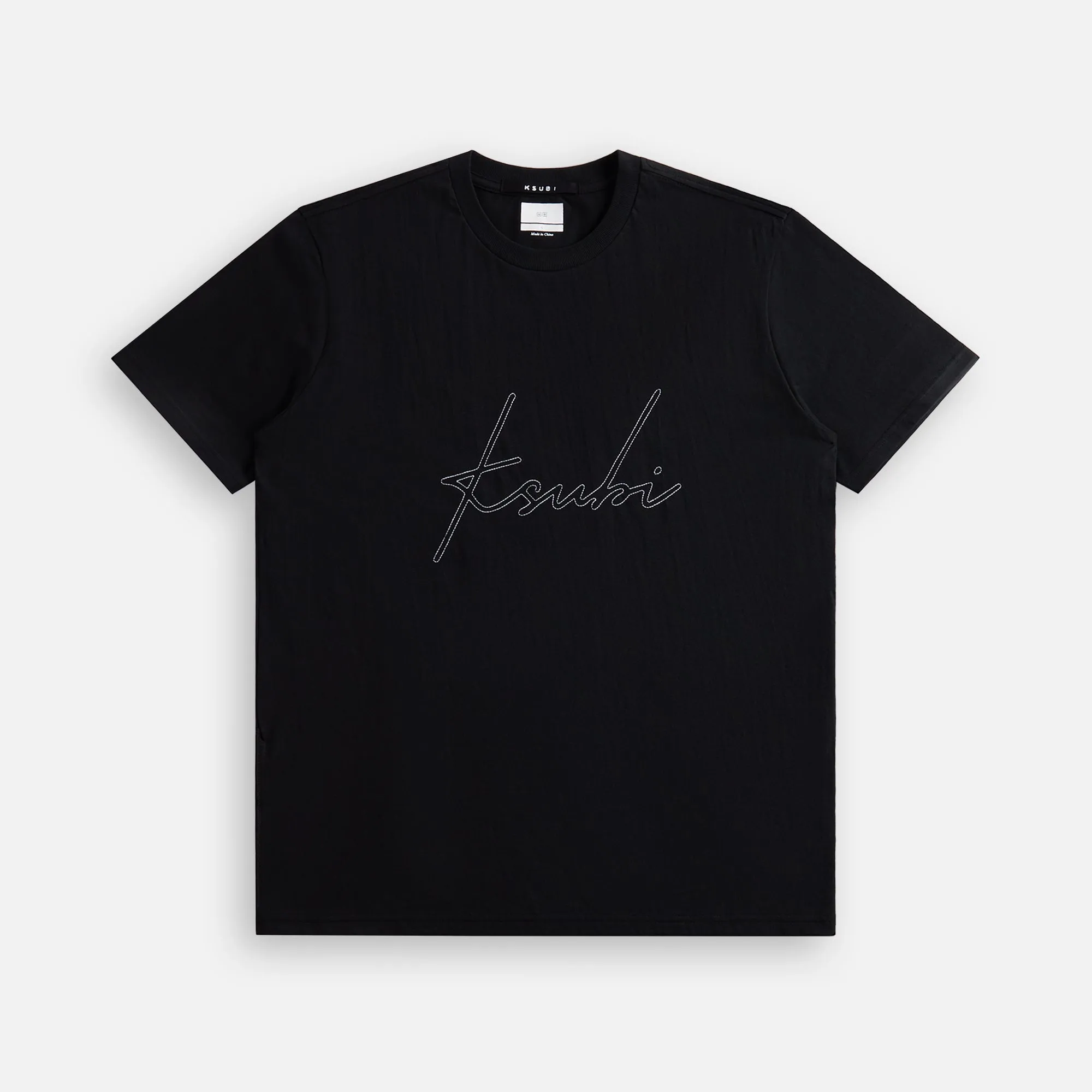 Ksubi Skripture Kash Tee - Jet Black sold by Kith