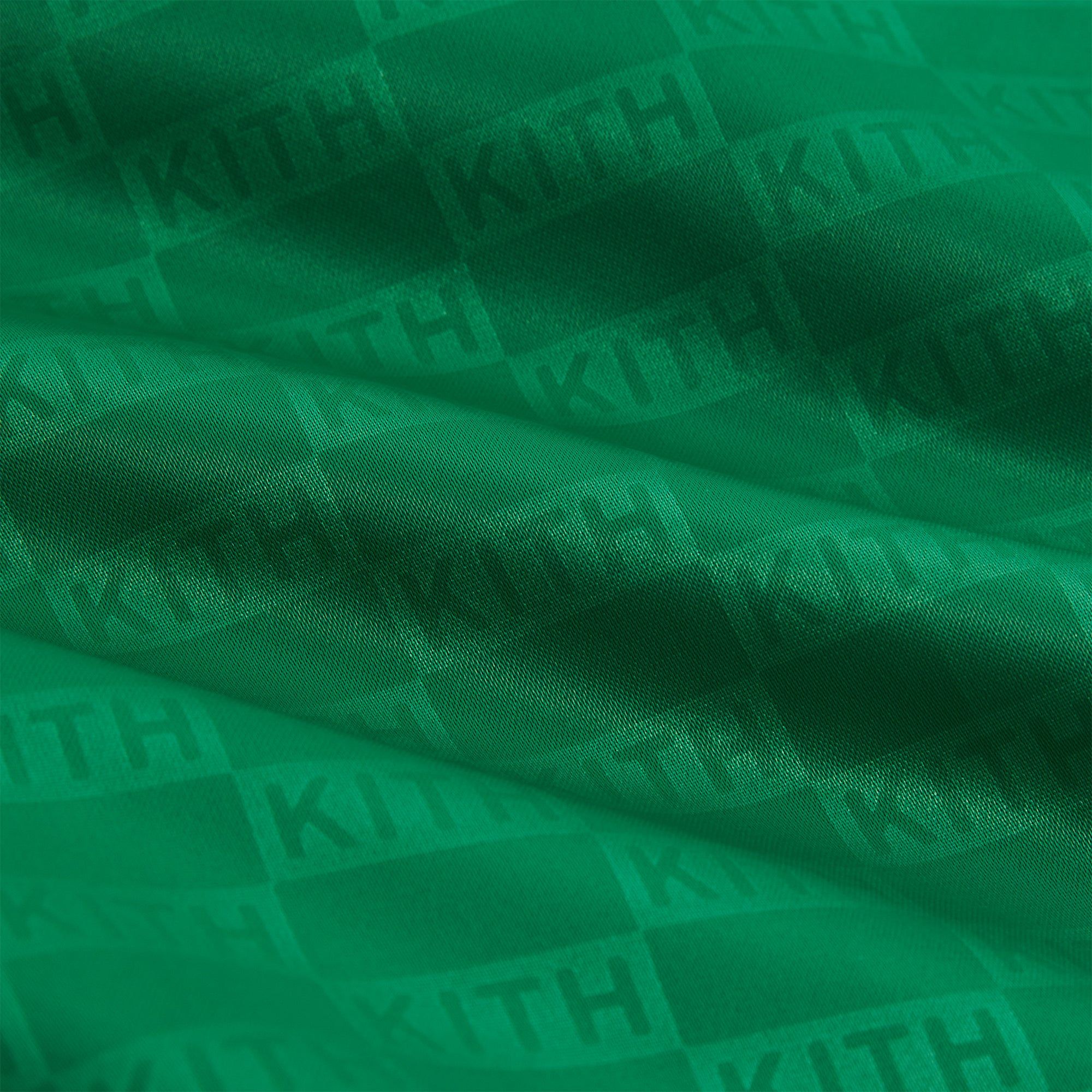 Kith for the NFL: Eagles Satin Bomber Jacket - Parrot sold by Kith product image thumbnail 8