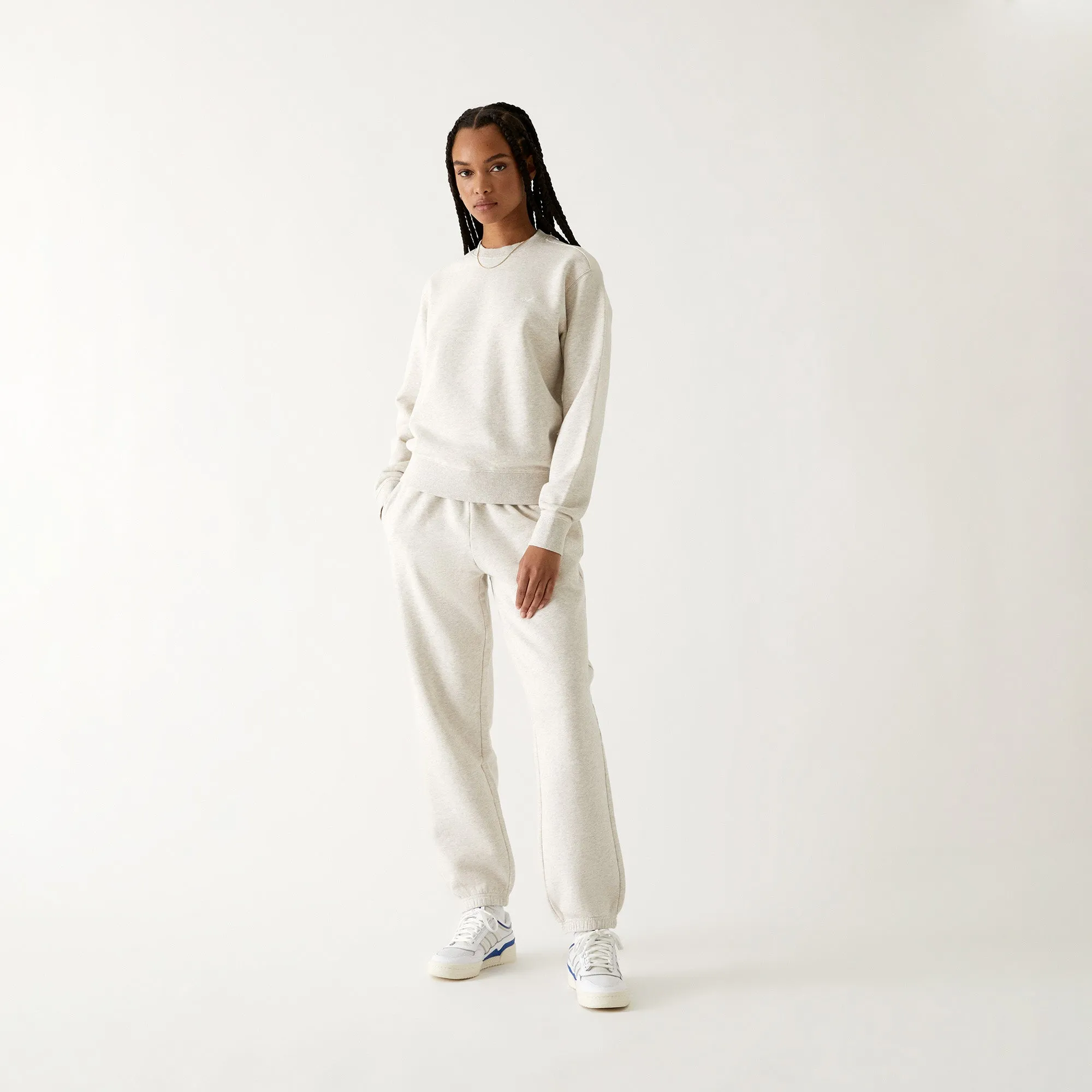 Kith Women Asher Fleece Crewneck - Sandy Heather sold by Kith product image thumbnail 2
