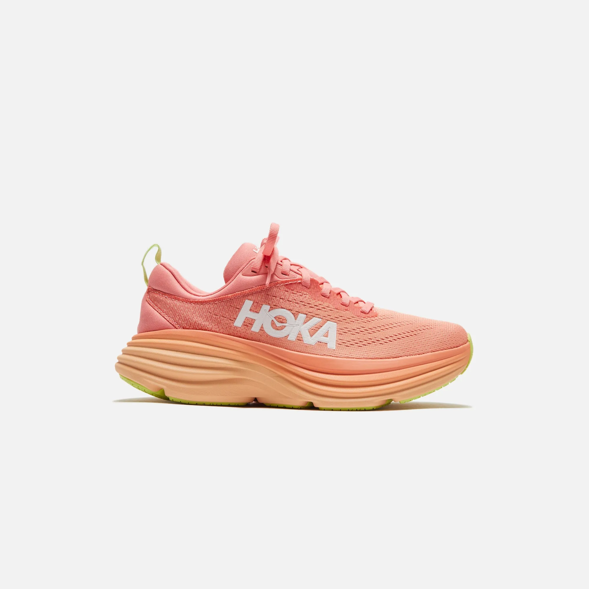 HOKA WMNS Bondi 8 - Coral / Papaya sold by Kith