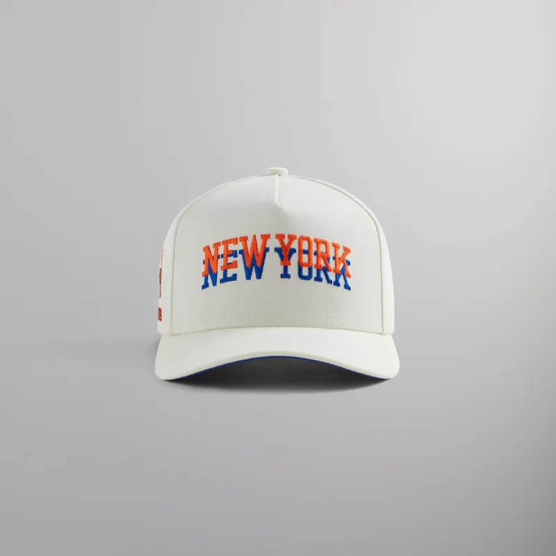 Kith & New Era for the New York Knicks 9FORTY A-Frame Snapback - Silk sold by Kith