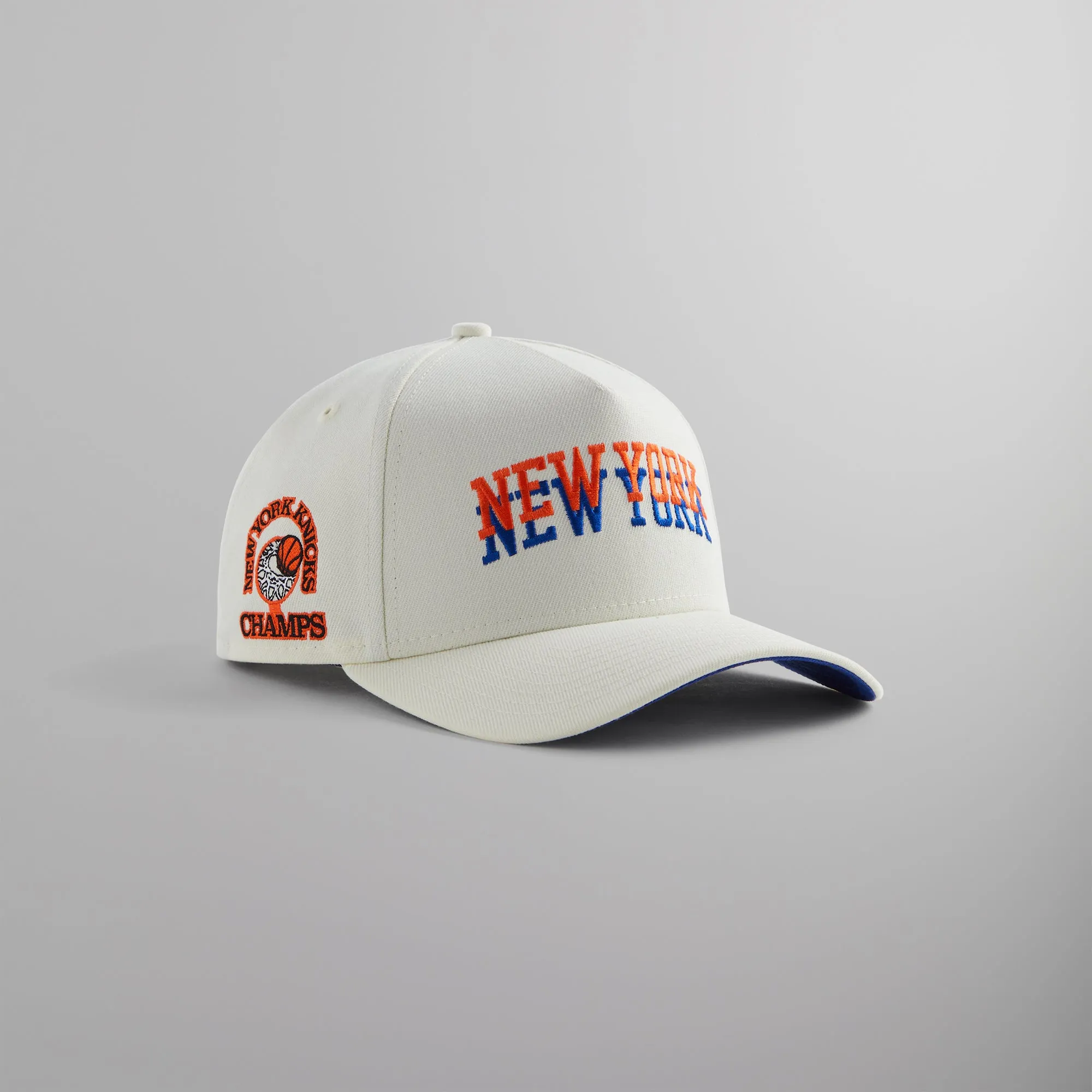 Kith & New Era for the New York Knicks 9FORTY A-Frame Snapback - Silk sold by Kith product image thumbnail 3