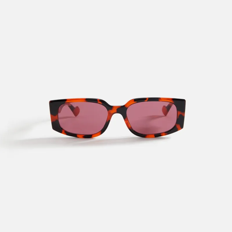 Gucci Acetate Oval 55 Frame - Brown sold by Kith