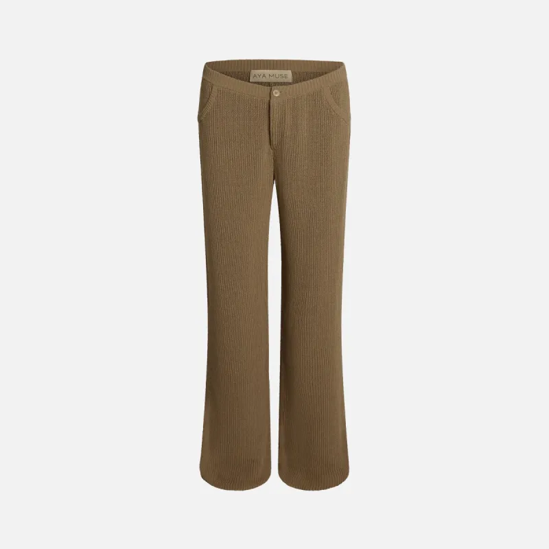 Aya Muse Aries Pant - Tigers Eye sold by Kith