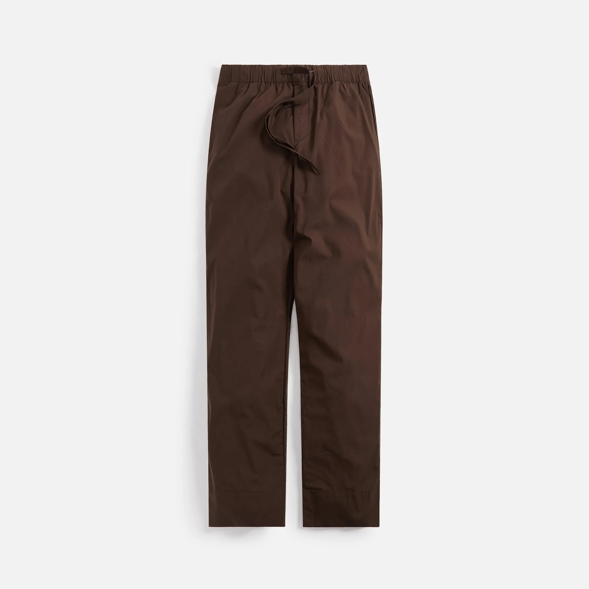 Tekla Poplin Pajama Pants - Coffee sold by Kith