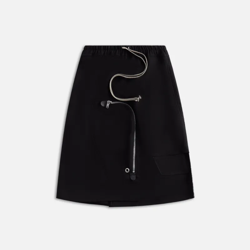 Rick Owens Dracca Skirt - Black sold by Kith