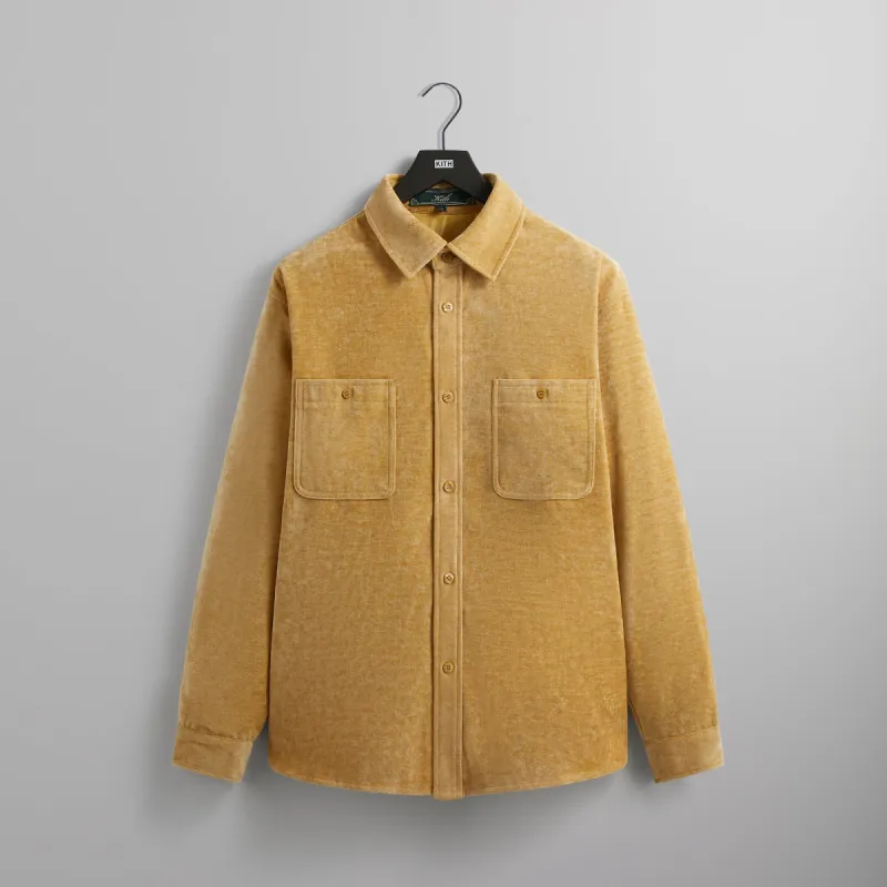 Kith Chenille Apollo Shirt - Sharp sold by Kith