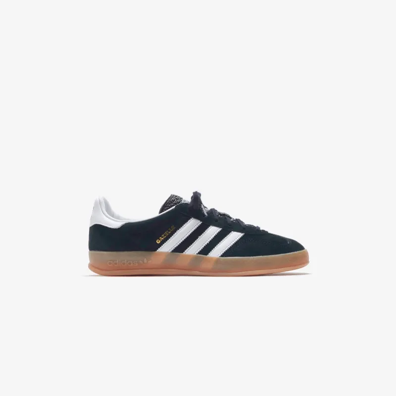 adidas Originals Gazelle Indoor - Core Black / Footwear White sold by Kith