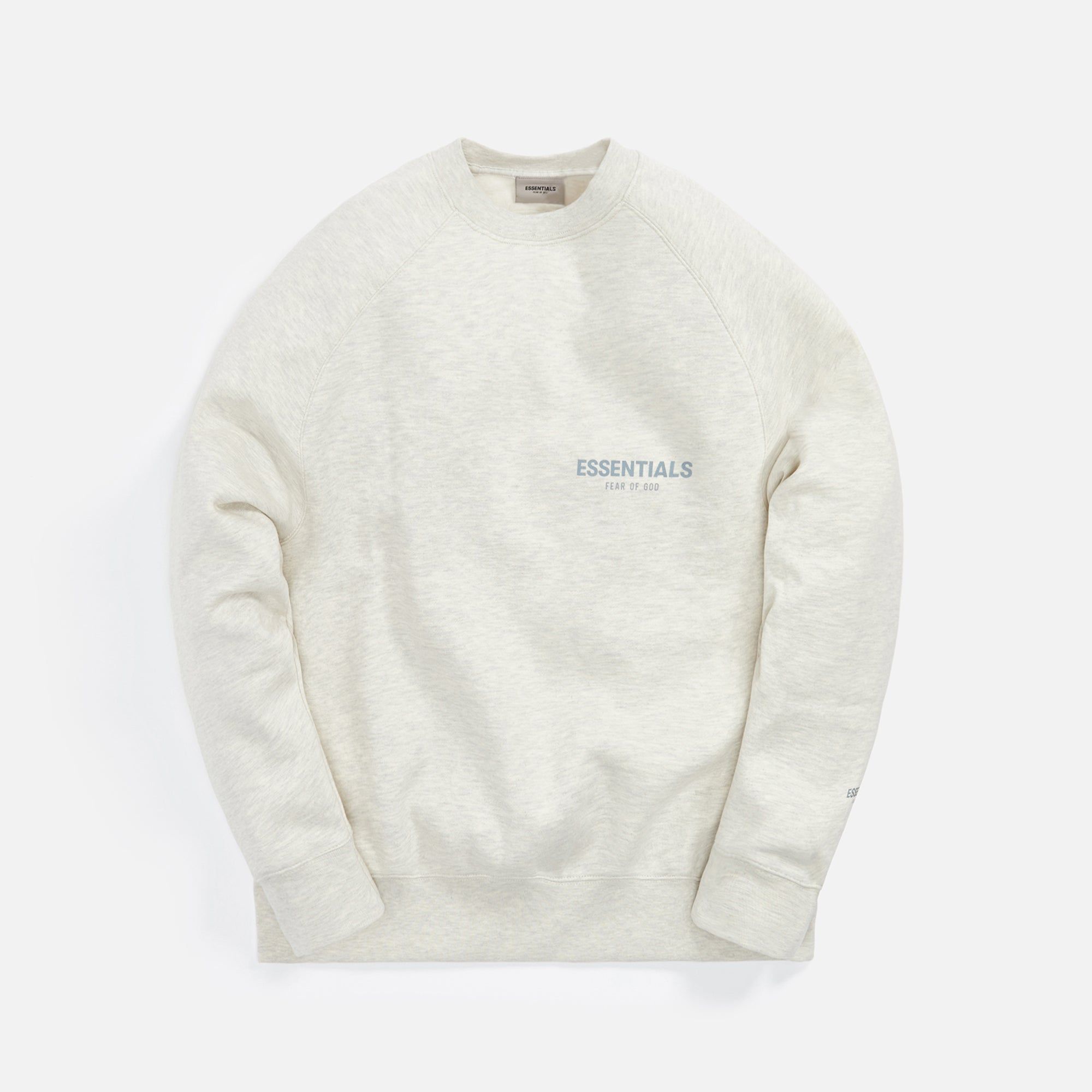 Essentials Crewneck - Light Heather Oatmeal sold by Kith