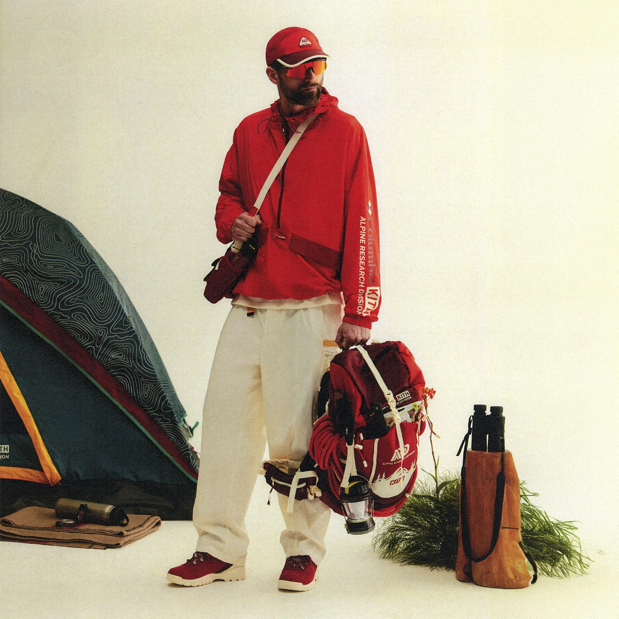 Kith for Columbia Wind Anorak - Red Velvet sold by Kith product image thumbnail 2