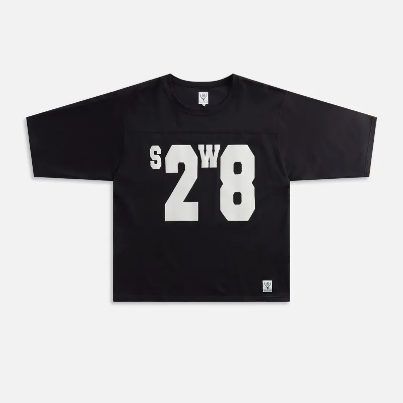 South2 West8 Hockey Tee - Black sold by Kith