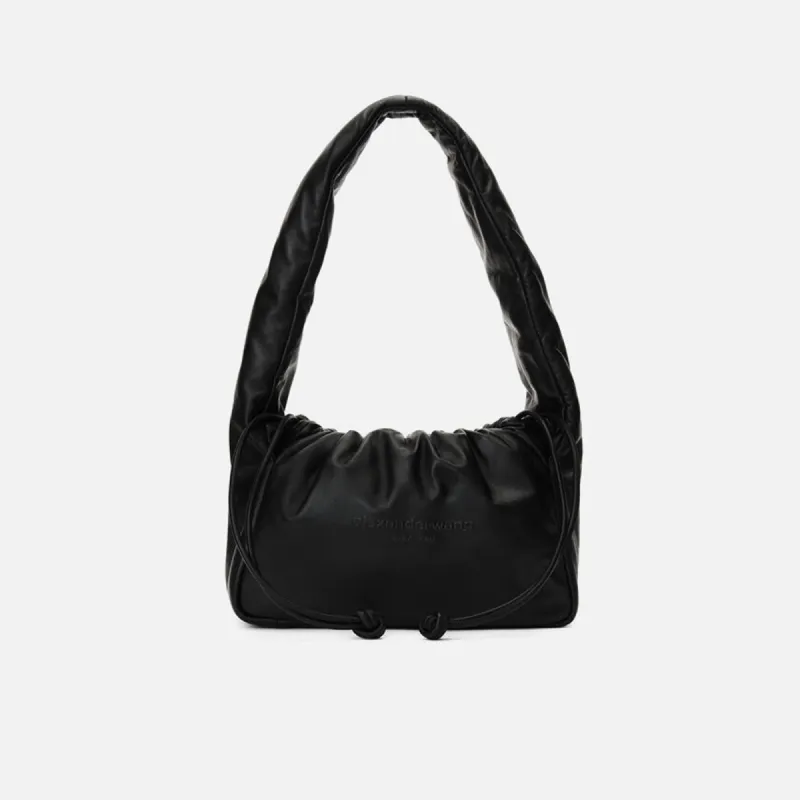 Alexander Wang Ryan Puff Small Leather Bag - Black sold by Kith