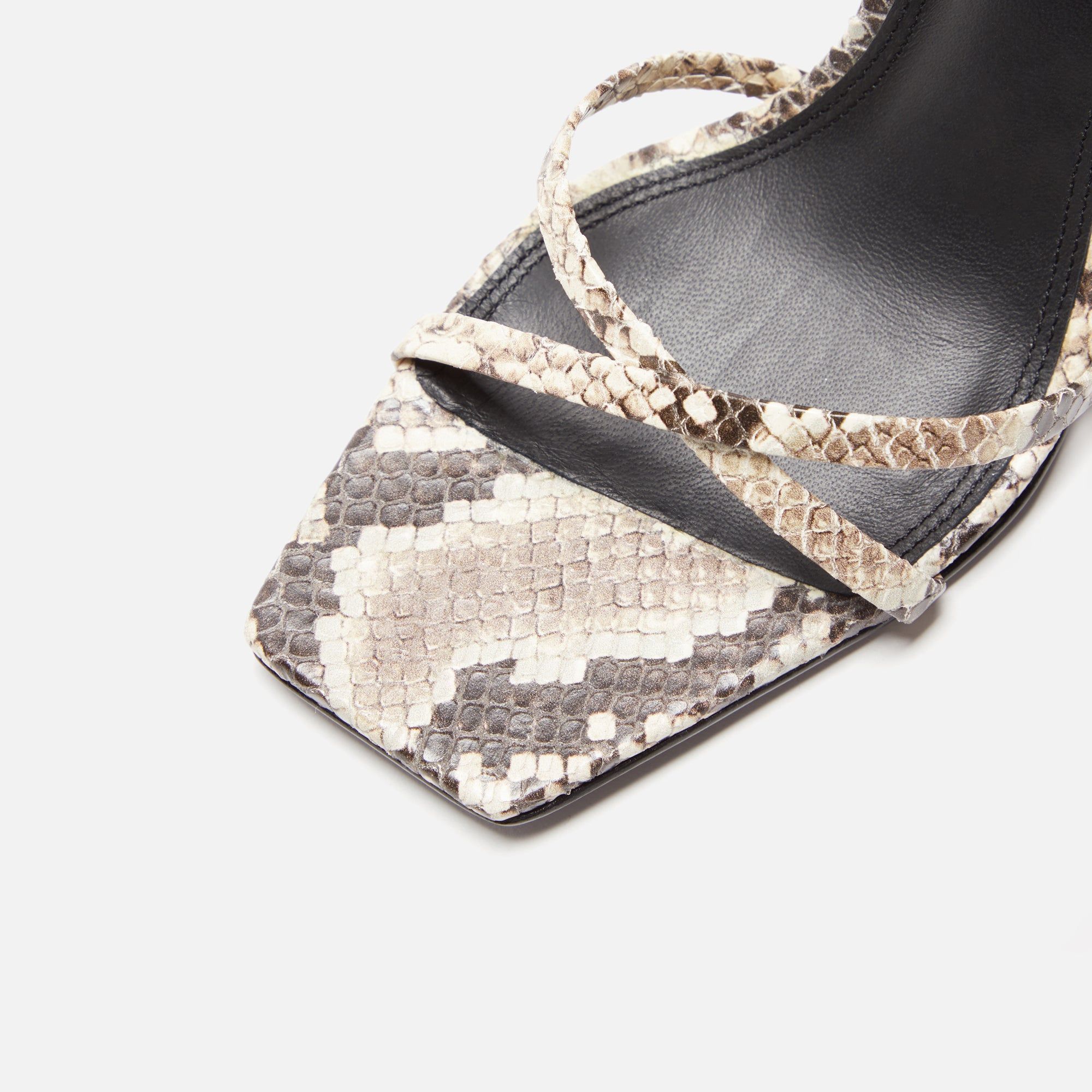 Black Suede Studio Gemma - Snake Embossed Leather sold by Kith product image thumbnail 5