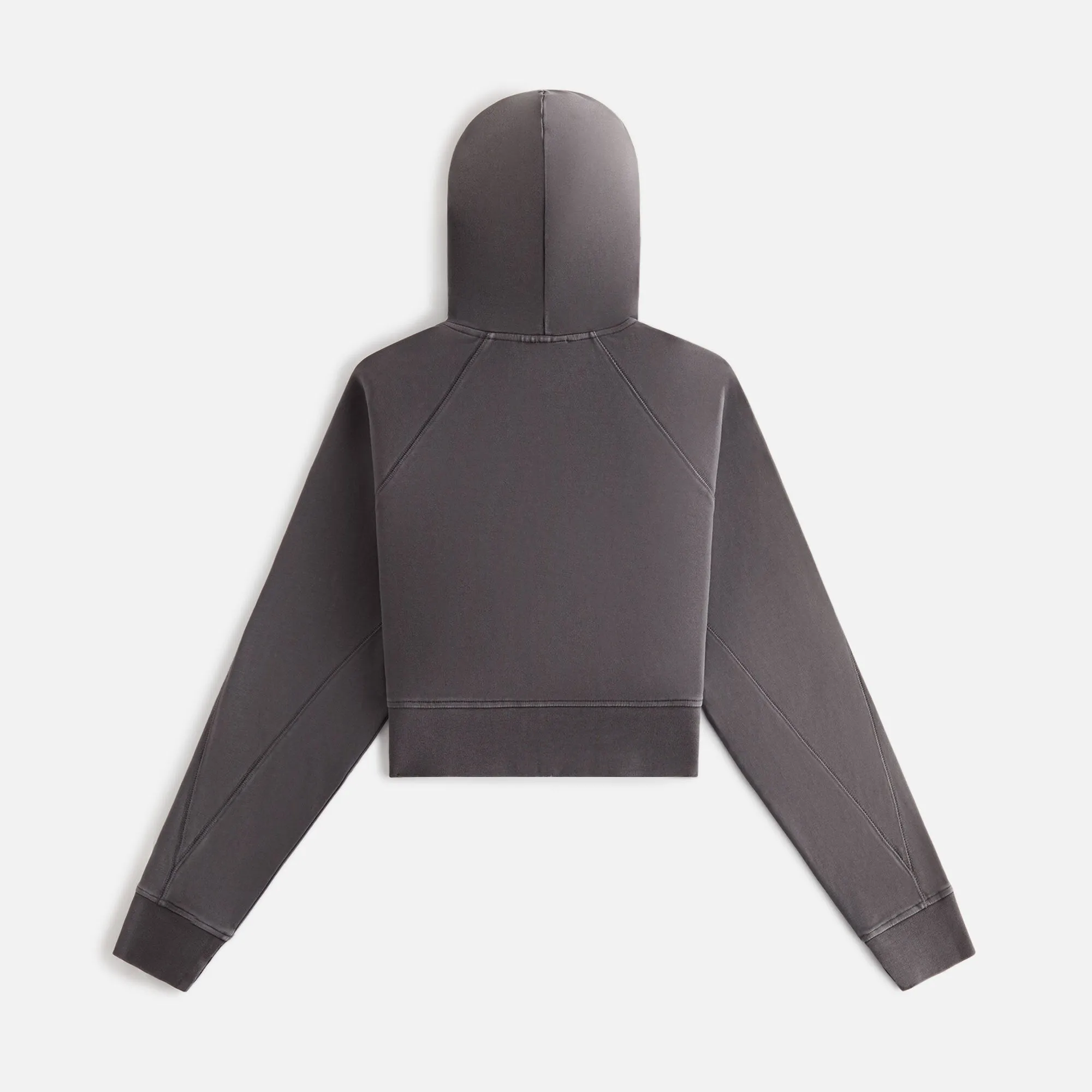Kith Women Davin Cropped Hoodie - Hematite sold by Kith product image thumbnail 4