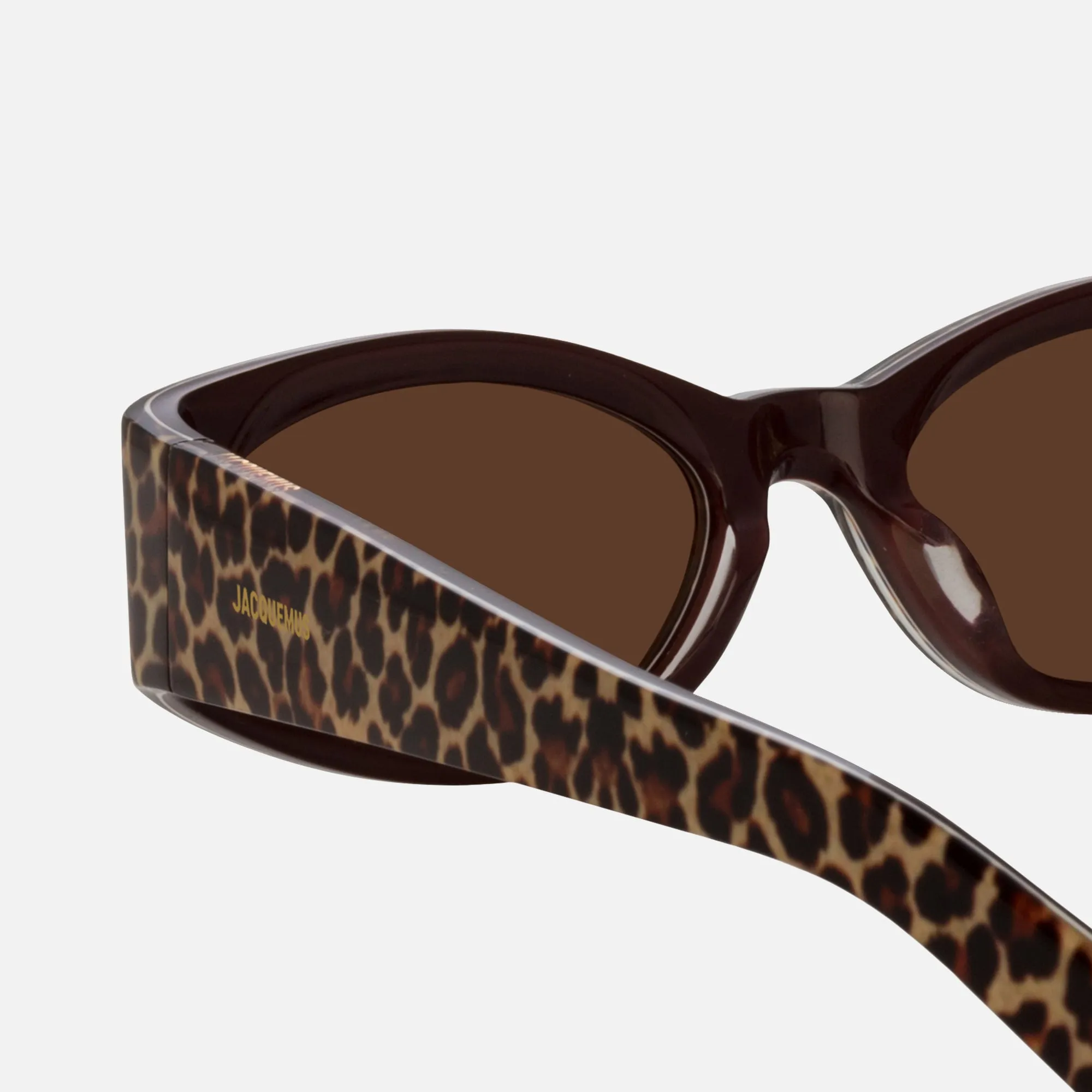 Jacquemus Ovalo Frames - Leopard sold by Kith product image thumbnail 4
