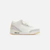 Nike Air Jordan 3 Retro - Ivory / Grey Mist / Cream sold by Kith
