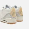 Nike Air Jordan 3 Retro - Ivory / Grey Mist / Cream sold by Kith