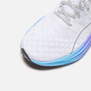 Puma Foreverrun Nitro Sunset - Puma White / Luminous Blue / Electric Orchid sold by Kith