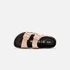 Birkenstock WMNS Arizona Raffia - Luxe Chintz Rose sold by Kith