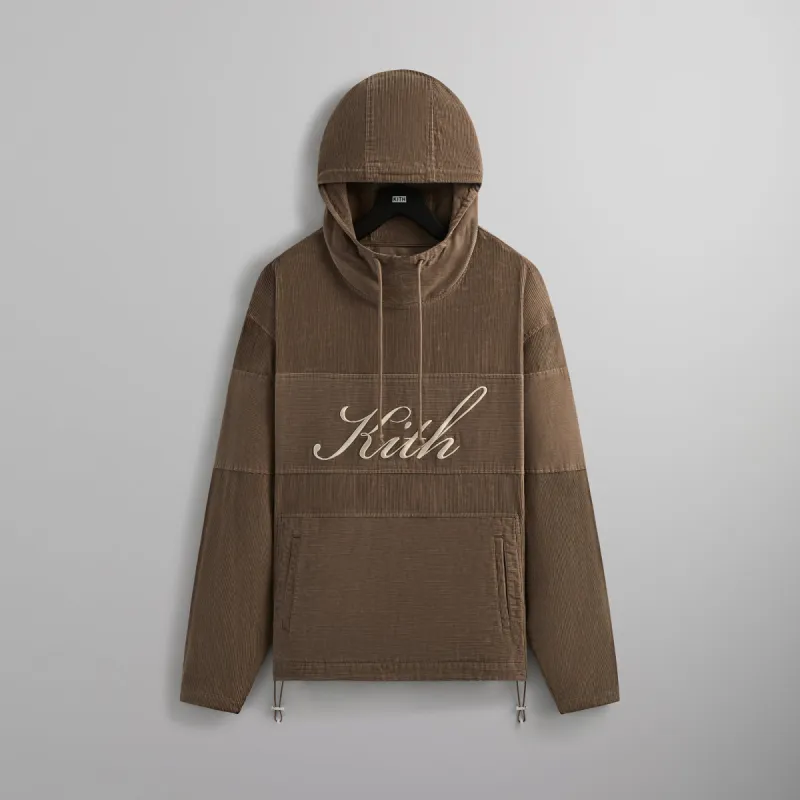 Kith Washed Corduroy Caden Hoodie - Factor sold by Kith