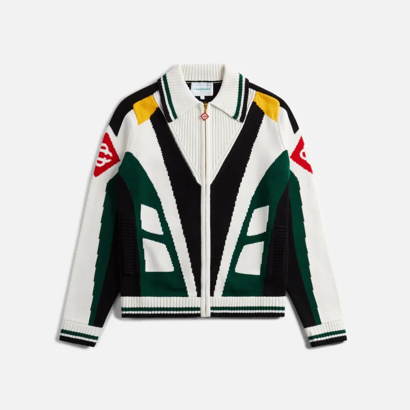 Casablanca Casa Racing Club Jacket - Multicolor sold by Kith