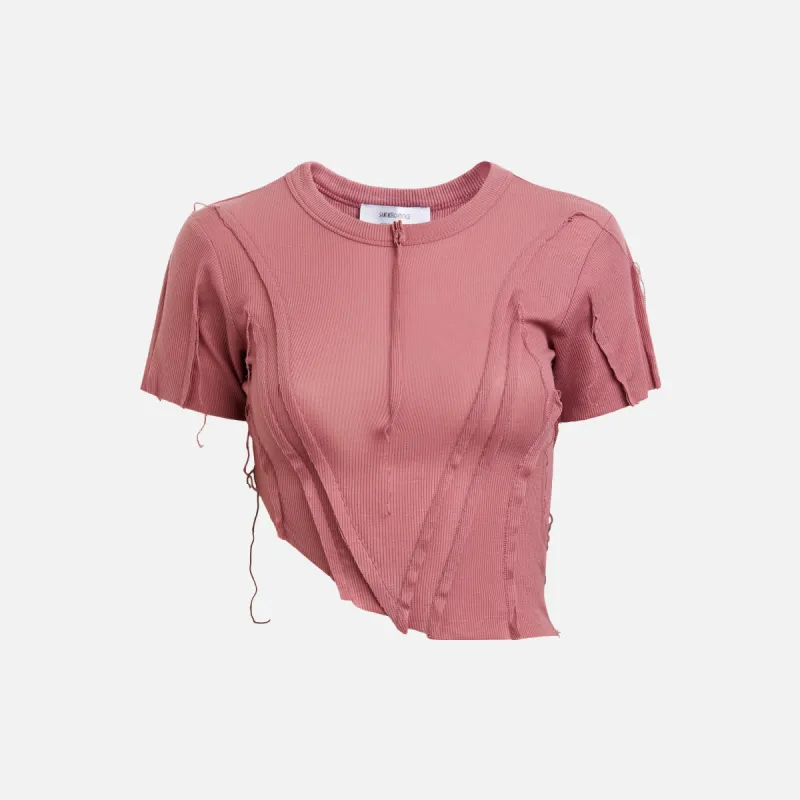 Sami Miro Vintage Asymetric Tee - Aventurine sold by Kith