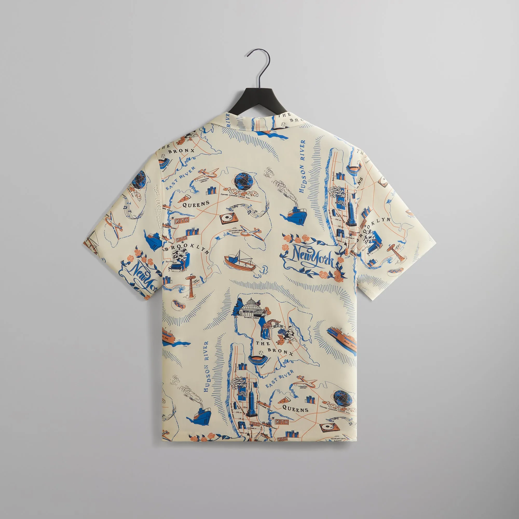 Kith NYC Thompson Camp Collar Shirt - Sandrift sold by Kith product image thumbnail 2